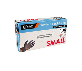 Glove Blue Powder Free Small 100/Pkt