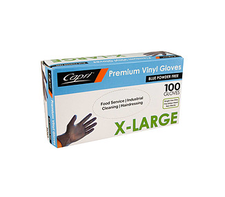 Glove Blue Powder Free X-Large 100/Pkt