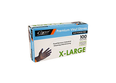 Glove Blue Powder Free X-Large 100/Pkt