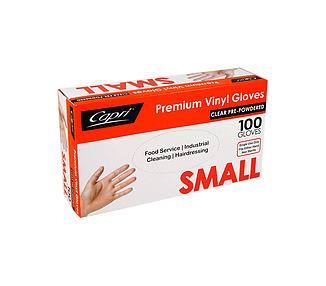 Glove Clear Powdered Small 100/Pkt