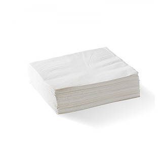 Dinner Napkin 2Ply 1/4 Fold White 1000/Ctn