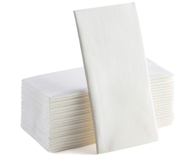 Dinner Napkin Airlaid GT Fold White 250/Ctn