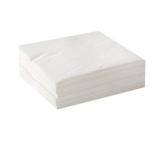 Lunch Napkin 1Ply White 3000/Ctn