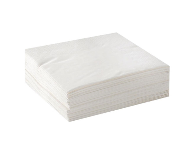 Cocktail Napkin White 2000/Ctn