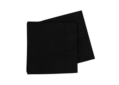 Cocktail Napkin Black 2000/Ctn