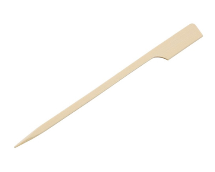 Bamboo Paddle Skewer 12cm 250/Pkt