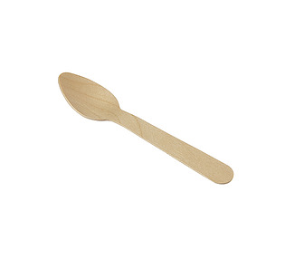 Wooden Teaspoon 100mm 1000/Ctn