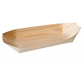 Wooden Boat 90 x 57mm 50/Pkt