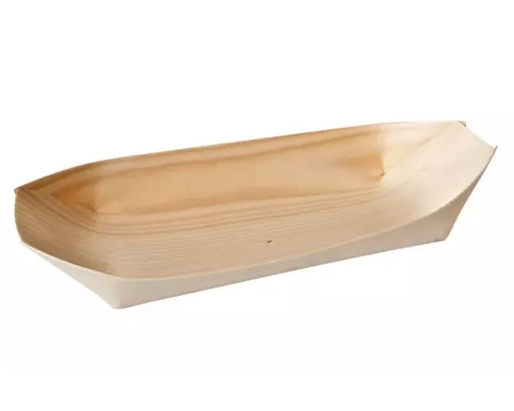 Wooden Boat 90 x 57mm 50/Pkt