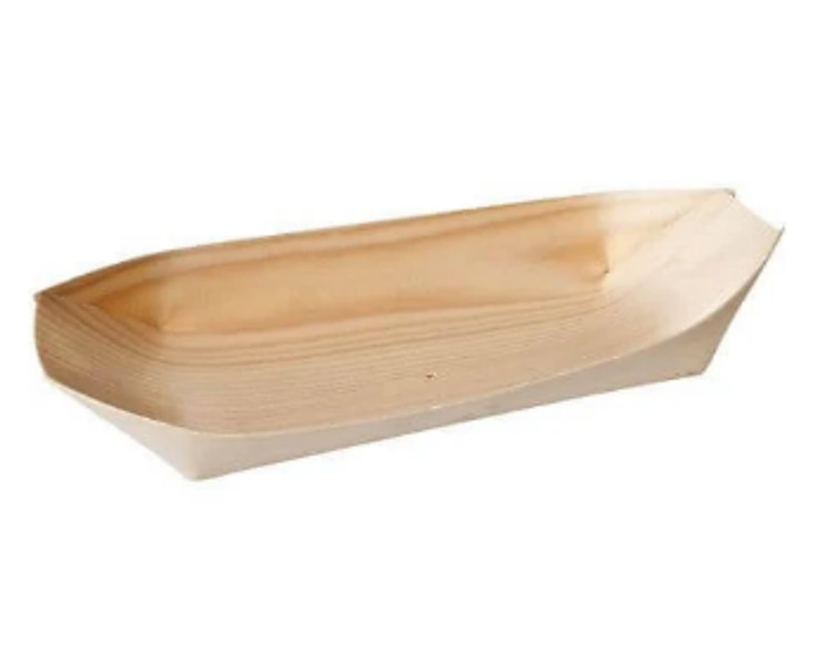 Wooden Boat 165 x 88mm 50/Pkt