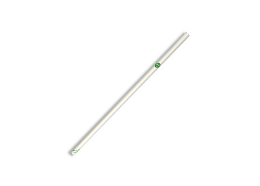 Paper Straw Regular White 2500/Ctn