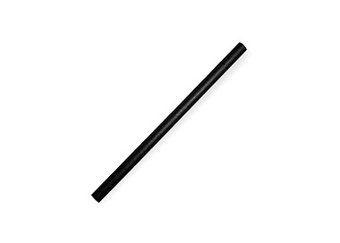 Biopak Paper Straw Jumbo Black 2500/Ctn