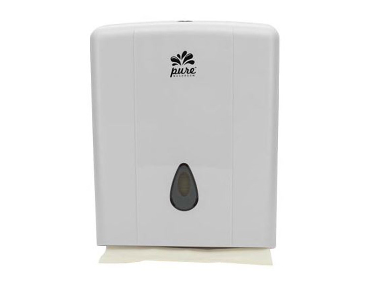 Compact & Ultraslim Plastic Hand Towel Dispenser