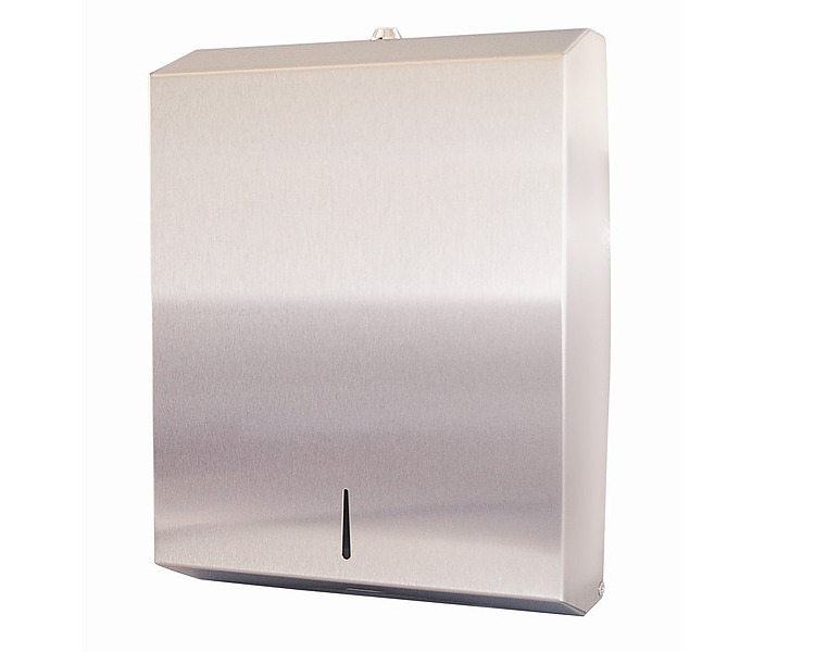 Slimline Stainless Steel Hand Towel Dispenser