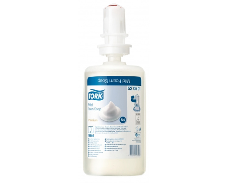 Tork Mild Foam Soap 1Ltr 6/Ctn