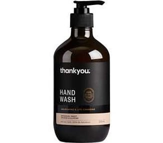 Thank You Hand Wash Orange & Almond 500ml 3/Pkt