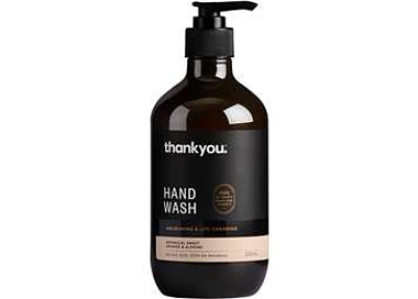 Thank You Hand Wash Orange & Almond 500ml 3/Pkt