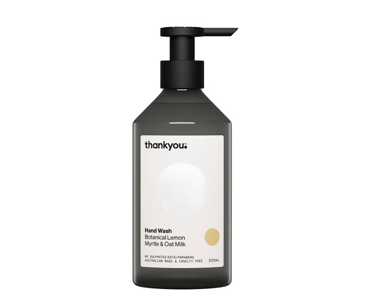 Thank You Hand Wash Lemon Myrtle & Oat Milk 500ml 3/Pkt