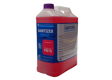 Sanitizer (FB15) No Rinse Sanitiser 5L