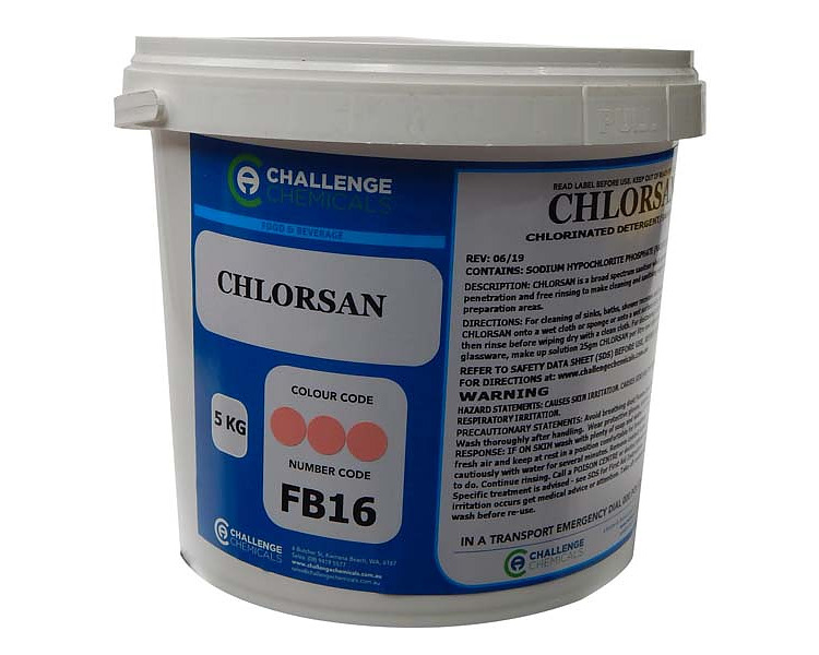 Chlorsan Powdered Destainer & Sanitiser 5kg