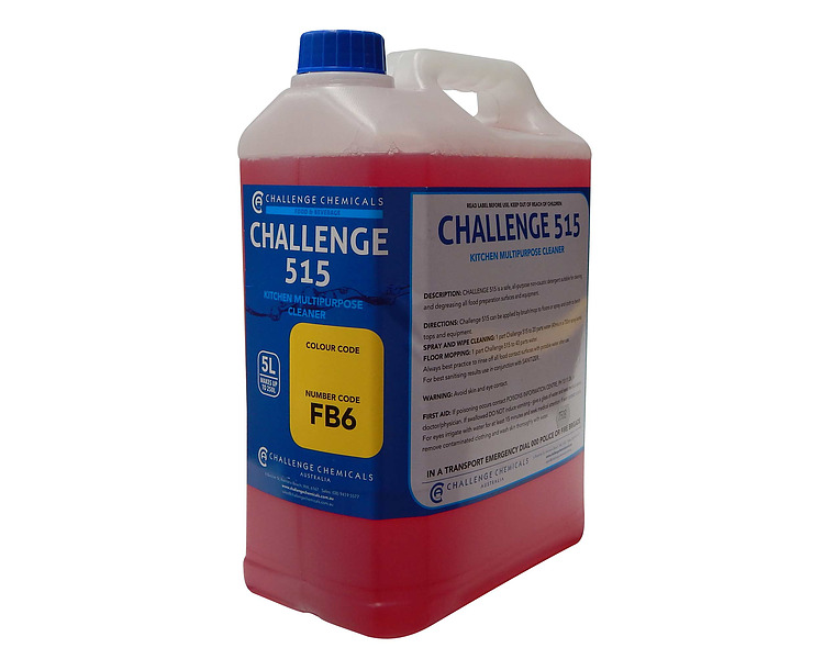 Challenge 515 (FB6) Non-Caustic Multi Purpose Cleaner 5L