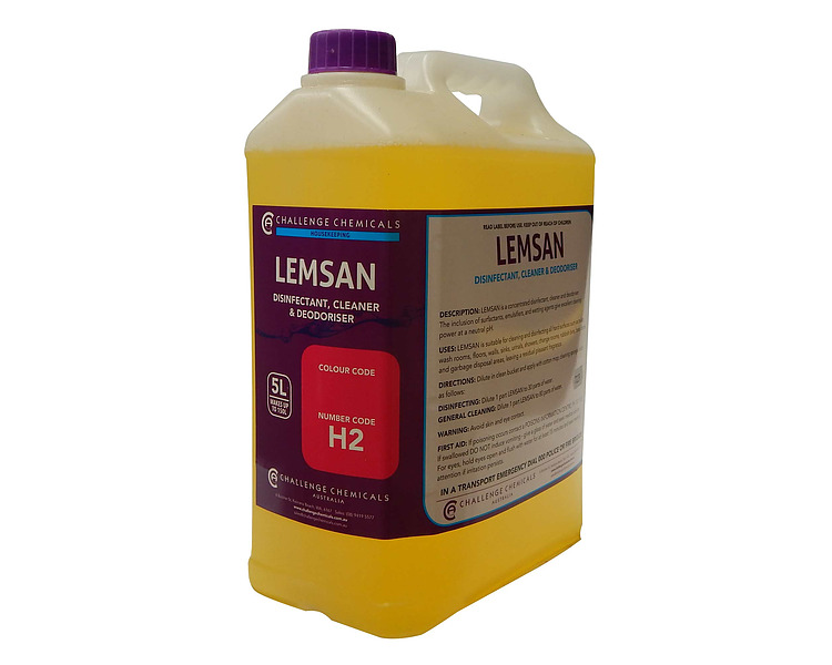 Lemsan (H2) Disinfectant, Cleaner & Deodouriser 5L