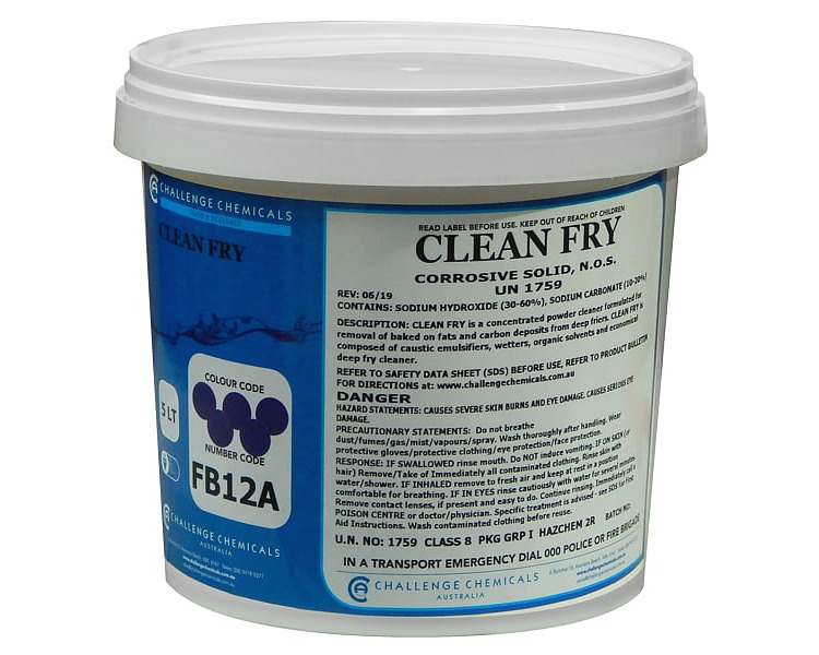 Clean Fry Concentrated Deep Fryer Powder 5kg