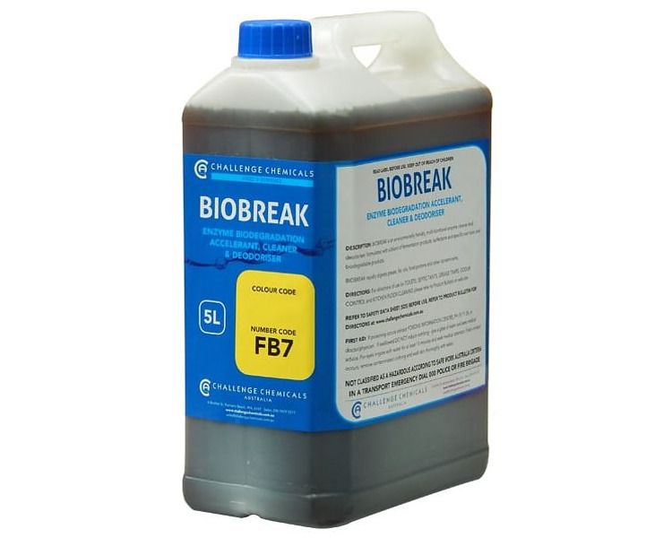 Biobreak Biodegradation Accelerant/Deodoriser 5L