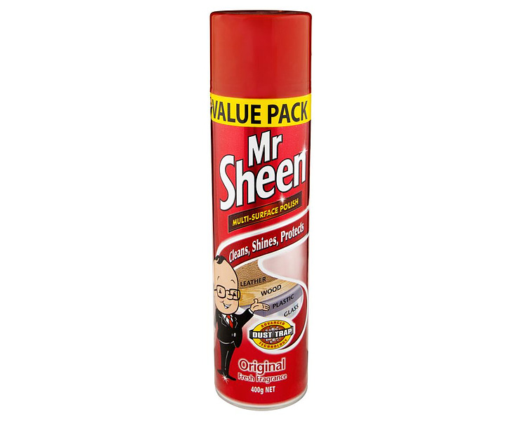 Mr Sheen Surface Cleaner Regular 400g 6/Ctn