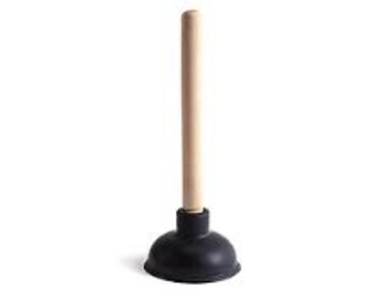 Plunger Black Rubber Small