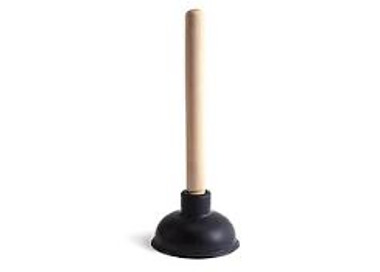 Plunger Black Rubber Small