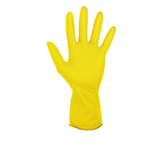 Ansell Glove Rubber Workmate HD Yellow Large 6/pkt