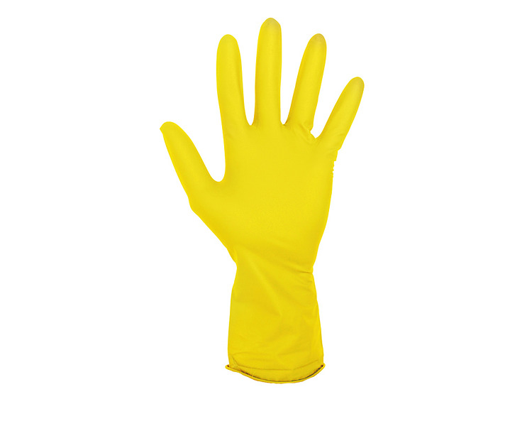 Ansell Glove Rubber Workmate HD Yellow Large 6/pkt