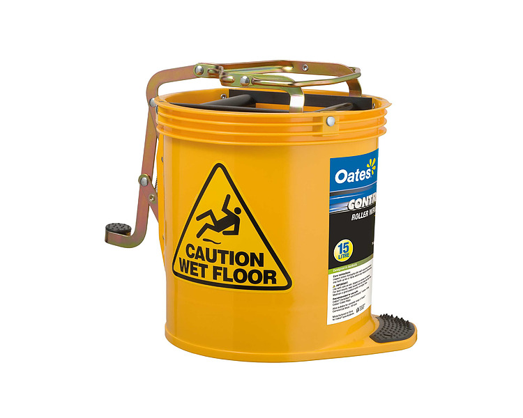 Yellow Mop Bucket 15L