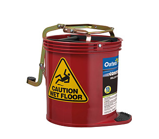 Red Mop Bucket 15L