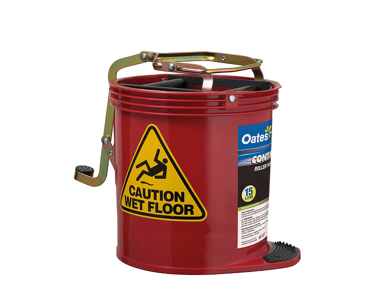 Red Mop Bucket 15L