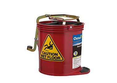 Red Mop Bucket 15L