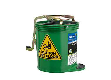 Green Mop Bucket 15L