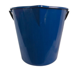 Bucket Plastic Assorted Colours 9.3Ltr