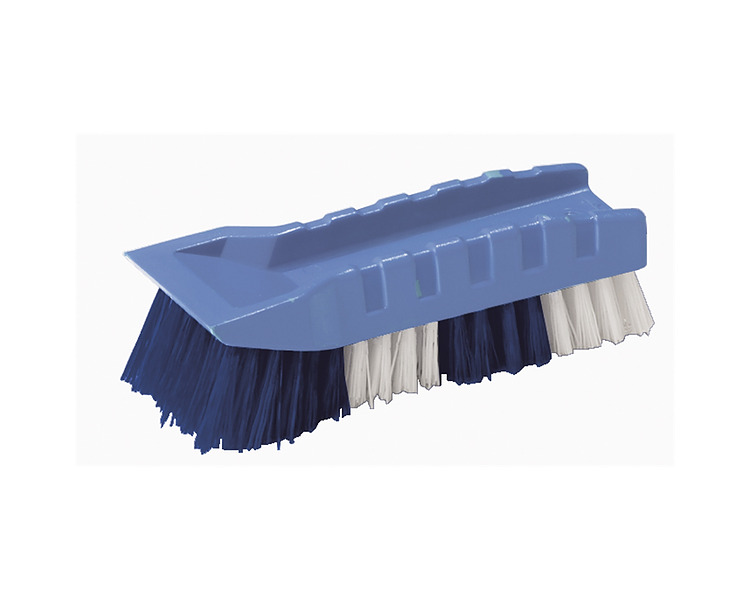 Deck Scrub Brush Blue 6/Ctn