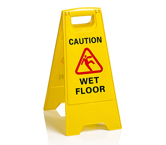 Wet Floor Sign A Frame