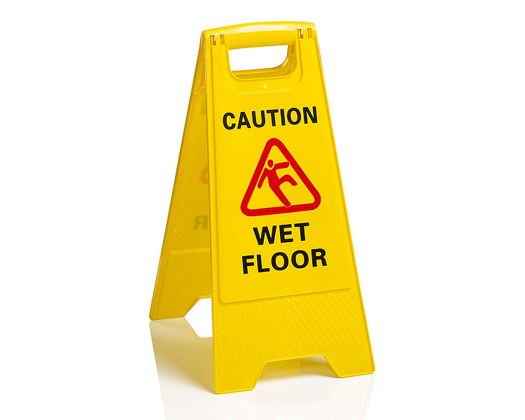 Wet Floor Sign A Frame