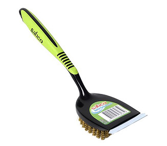 Sabco BBQ Grill Brush & Scraper 6/Ctn