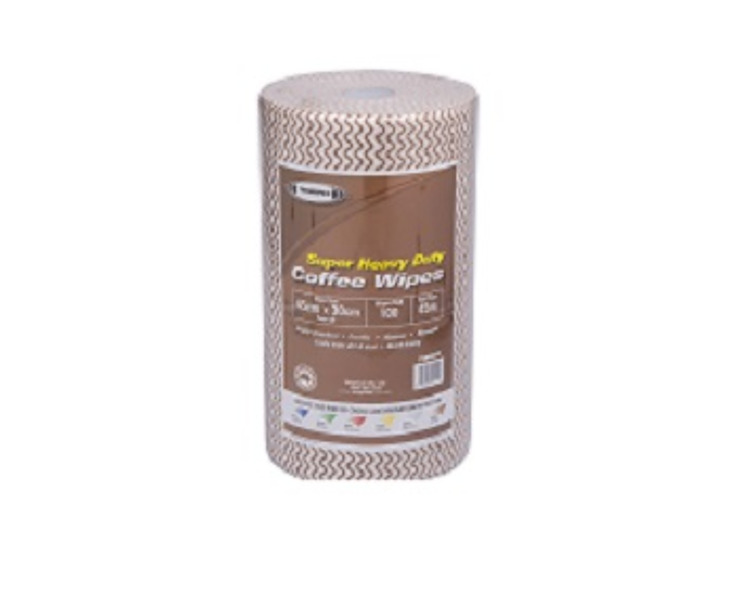 Premium Brown Wipes 30 x 45cm 100 Sheets