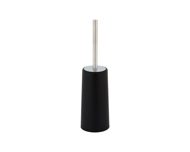 Toilet Brush Set Powder Coated Matte Black