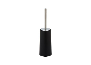 Toilet Brush Set Powder Coated Matte Black