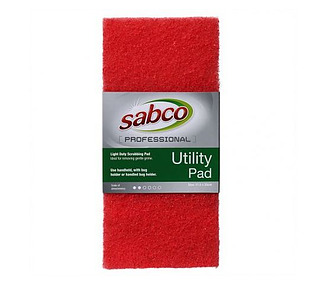 Sabco Scrub Pad Light Duty Red