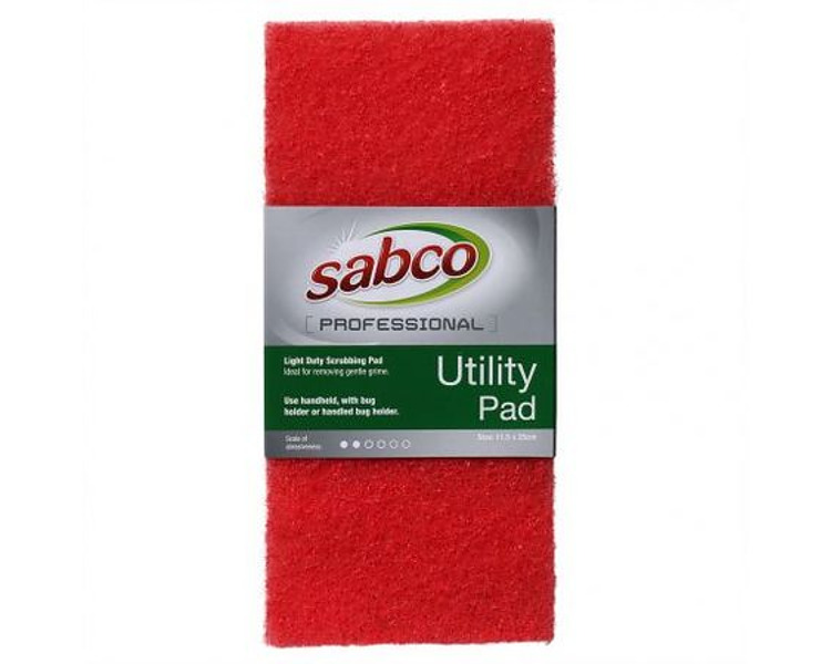 Sabco Scrub Pad Light Duty Red