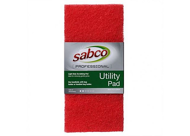 Sabco Scrub Pad Light Duty Red