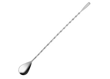 Zanzi Stainless Steel Tear Drop Bar Spoon 300mm